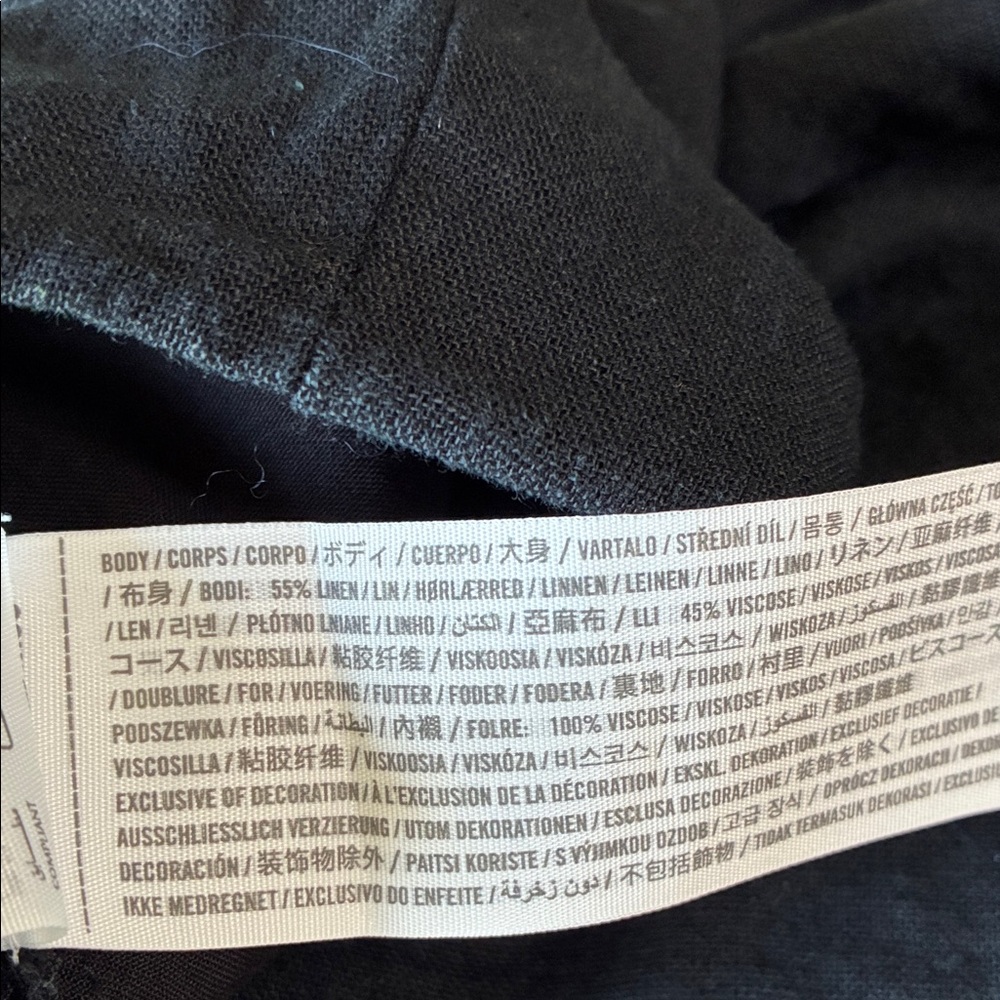 Abercrombie & Fitch Elegant Black Mini Skort - Picture 9 of 10